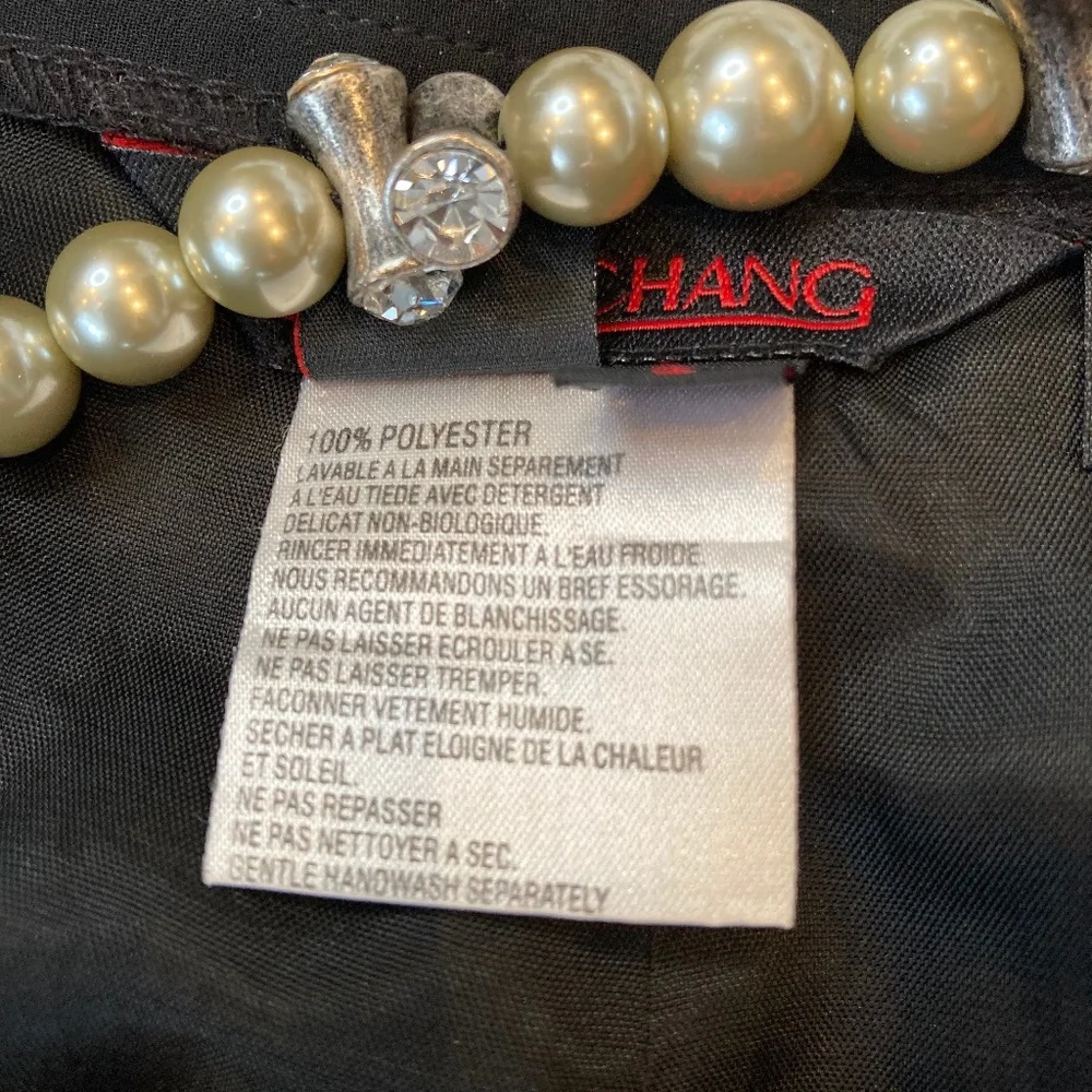 🖤 🖤 SIMON CHANG OVERLAY PANTS - Picture 13 of 14